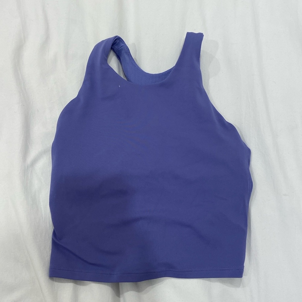 Athletic girls, tank top, size large, purple